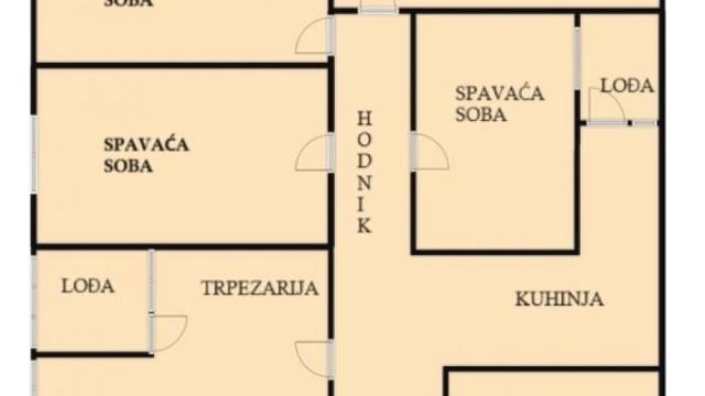 Stan, Troiposoban, Prodaja, 86m2, Mirijevo, Zvezdara, Matice srpske