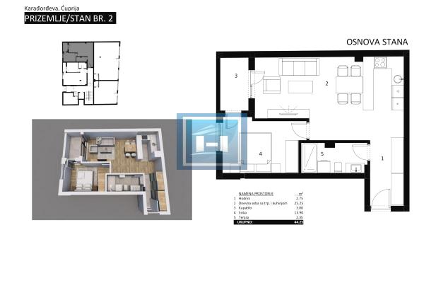 prodaja, stanova,
centar-grad-cuprija, 1128453, jednoiposoban