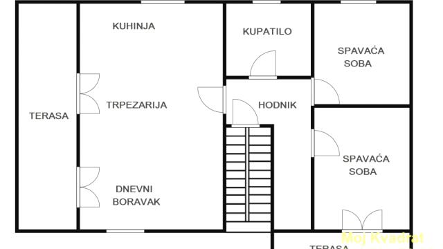 Stan, Trosoban, Prodaja, 111m2, Borča, Palilula, Branka Radičevića