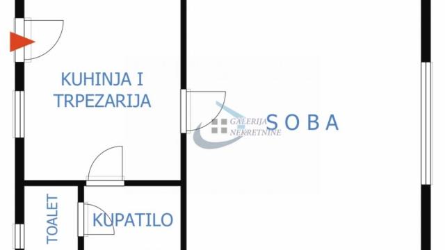 Stan, Jednosoban, Prodaja, 31m2, Zeleni venac, Stari grad, Jug Bogdanova