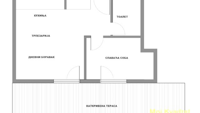 Stan, Jednoiposoban, Prodaja, 36m2, Brzeće, Okolno mesto, Mramorska