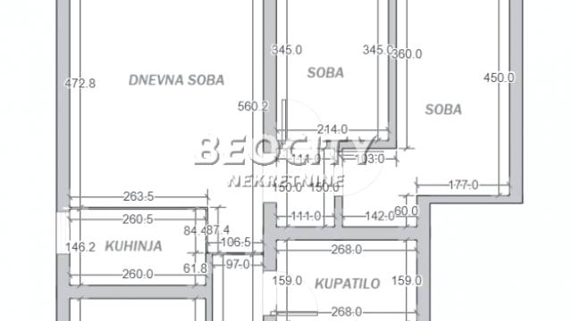 Stan, četvorosoban, Prodaja, 73m2, Vojvode Stepe, Voždovac, Vojvode Stepe