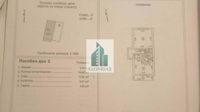 Stan, Jednoiposoban, Prodaja, 43m2, Knjaževačka, Pantelej, Niš