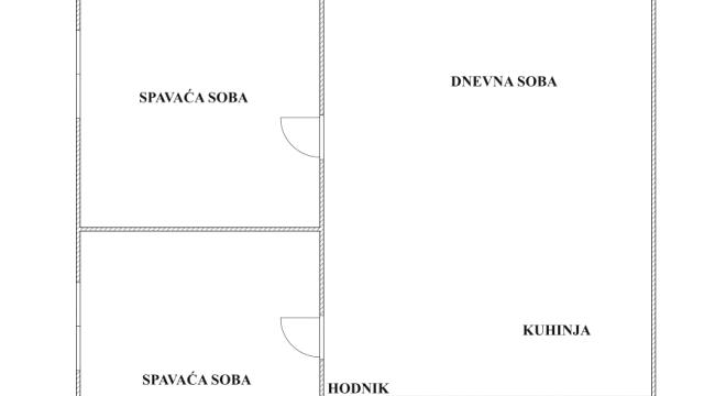 Stan, Dvoiposoban, Prodaja, 52m2, Boleč, Grocka, Janka Gagića