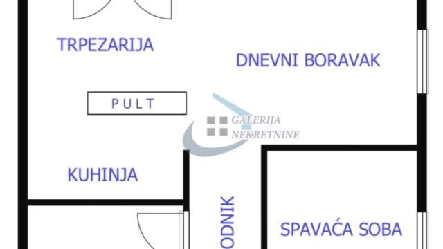 Stan, Dvosoban, Izdavanje, 54m2, Lekino brdo, Voždovac, Veselina Masleše