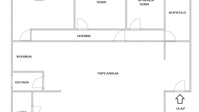 Stan, četvorosoban, Prodaja, 88m2, Lipov lad, Zvezdara, Bulevar kralja Aleksandra
