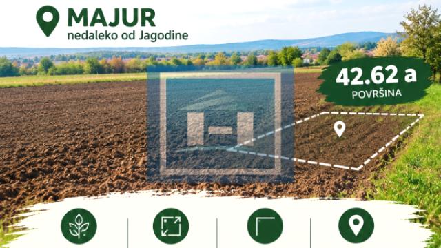 Plac, Prodaja, m2, Majur, Okolno mesto, Jagodina