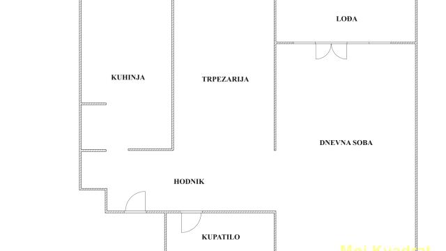 Stan, Jednosoban, Prodaja, 44m2, Golf, Čukarica, Kraljice Katarine