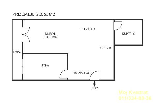 prodaja, stanova,
cvetkova-pijaca-zvezdara-beograd, 1134363, dvosoban