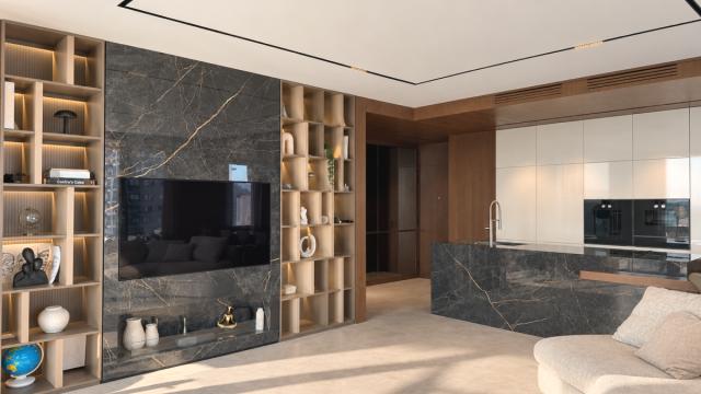 Stan, četvorosoban, Prodaja, 167m2, Beograd na vodi, Savski venac, Hercegovačka (BW Residences)
