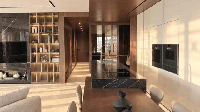 Stan, četvorosoban, Prodaja, 167m2, Beograd na vodi, Savski venac, Hercegovačka (BW Residences)