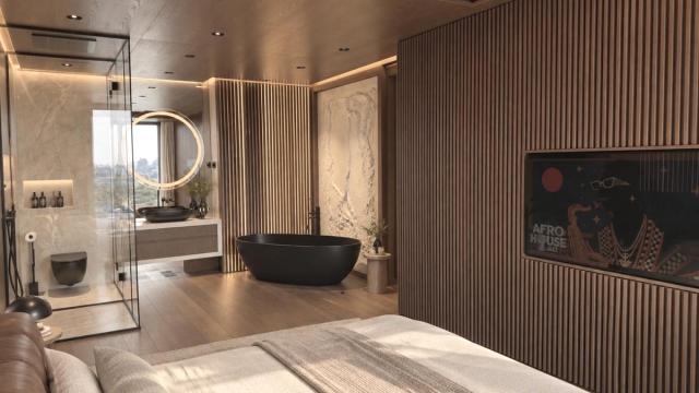 Stan, četvorosoban, Prodaja, 167m2, Beograd na vodi, Savski venac, Hercegovačka (BW Residences)
