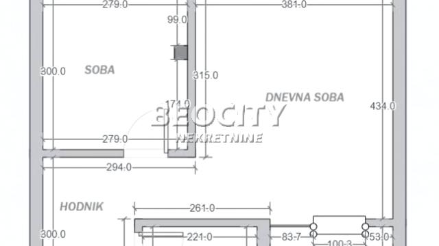 Stan, Dvosoban, Prodaja, 50m2, Mirijevo, Zvezdara, Vitezova Karađorđeve zvezde