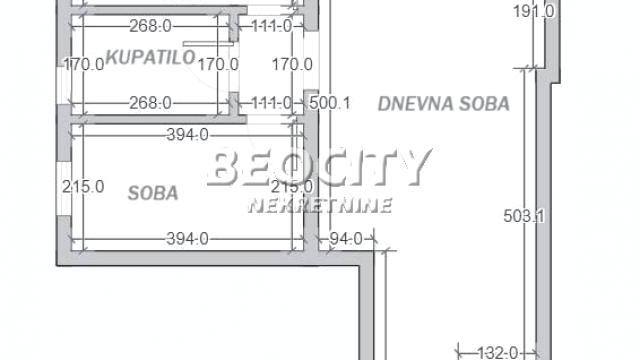 Stan, Dvoiposoban, Prodaja, 60m2, Mirijevo, Zvezdara, Vitezova Karađorđeve zvezde