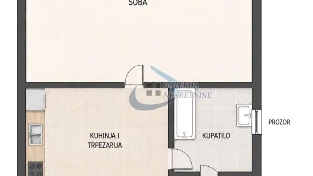 Stan, Jednosoban, Prodaja, 31m2, Zeleni venac, Stari grad, Jug Bogdanova