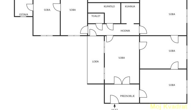 Stan, Petosoban, Prodaja, 140m2, Studentski trg, Stari grad, Braće Jugović