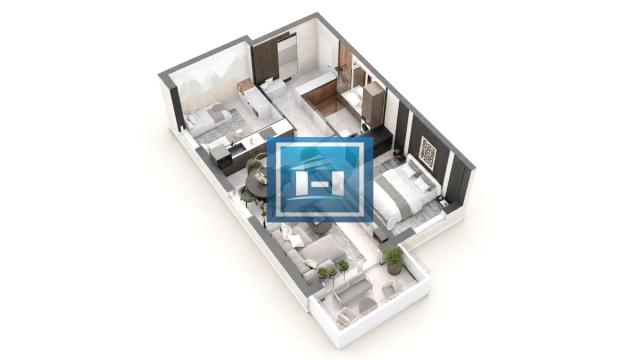 Stan, Dvosoban, Prodaja, 62m2, Centar, Gradska lokacija, Jagodina