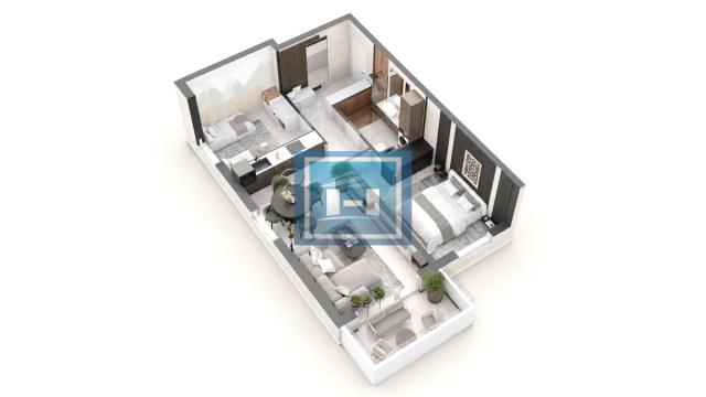 Stan, Dvosoban, Prodaja, 62m2, Centar, Gradska lokacija, Jagodina