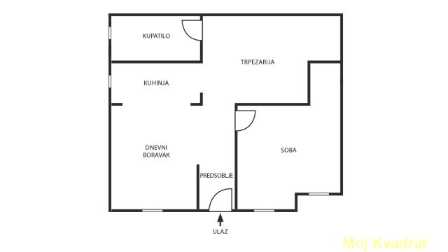 Stan, Dvosoban, Prodaja, 55m2, Banovo brdo, Čukarica, Turgenjeva