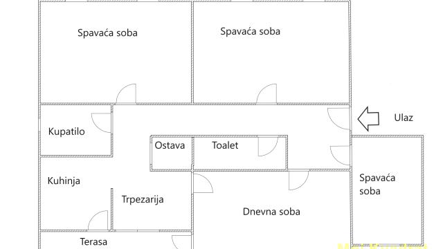 Stan, Troiposoban, Prodaja, 95m2, Blok 72, Novi Beograd, Dr Ivana Ribara