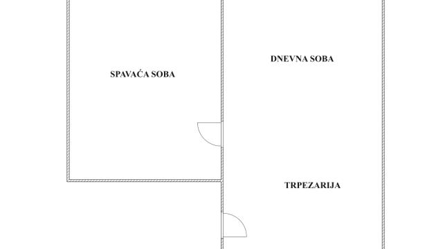 Stan, Jednoiposoban, Prodaja, 45m2, Blok 72, Novi Beograd, Vinogradska