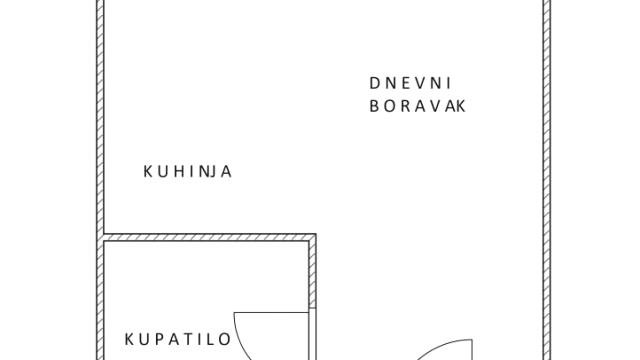 Stan, Jednosoban, Prodaja, 28m2, Kalvarija, Zemun, Prvomajska