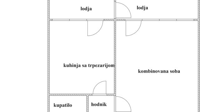 Stan, Jednosoban, Prodaja, 39m2, Cerak, Čukarica, Prištinska