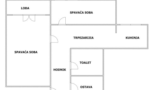 Stan, Dvoiposoban, Prodaja, 51m2, Vidikovac, Rakovica, Vidikovački venac