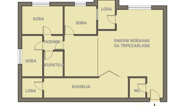 Stan, četvorosoban, Prodaja, 80m2, Saobraćajni fakultet, Voždovac, Milana Raspopovića