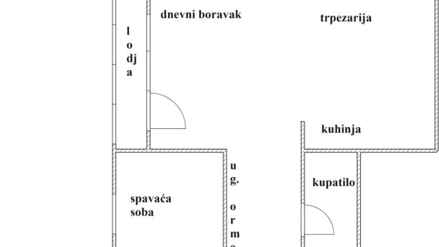 Stan, Jednoiposoban, Prodaja, 43m2, Čukarička padina, Čukarica, Lazarevački drum