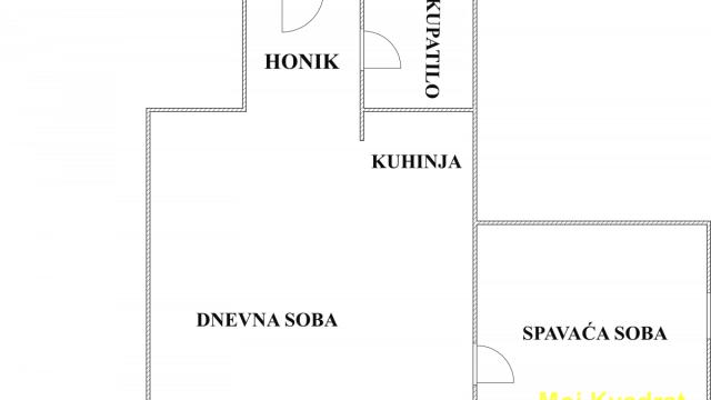 Stan, Jednoiposoban, Prodaja, 42m2, Kluz, Zvezdara, Voje Veljkovića